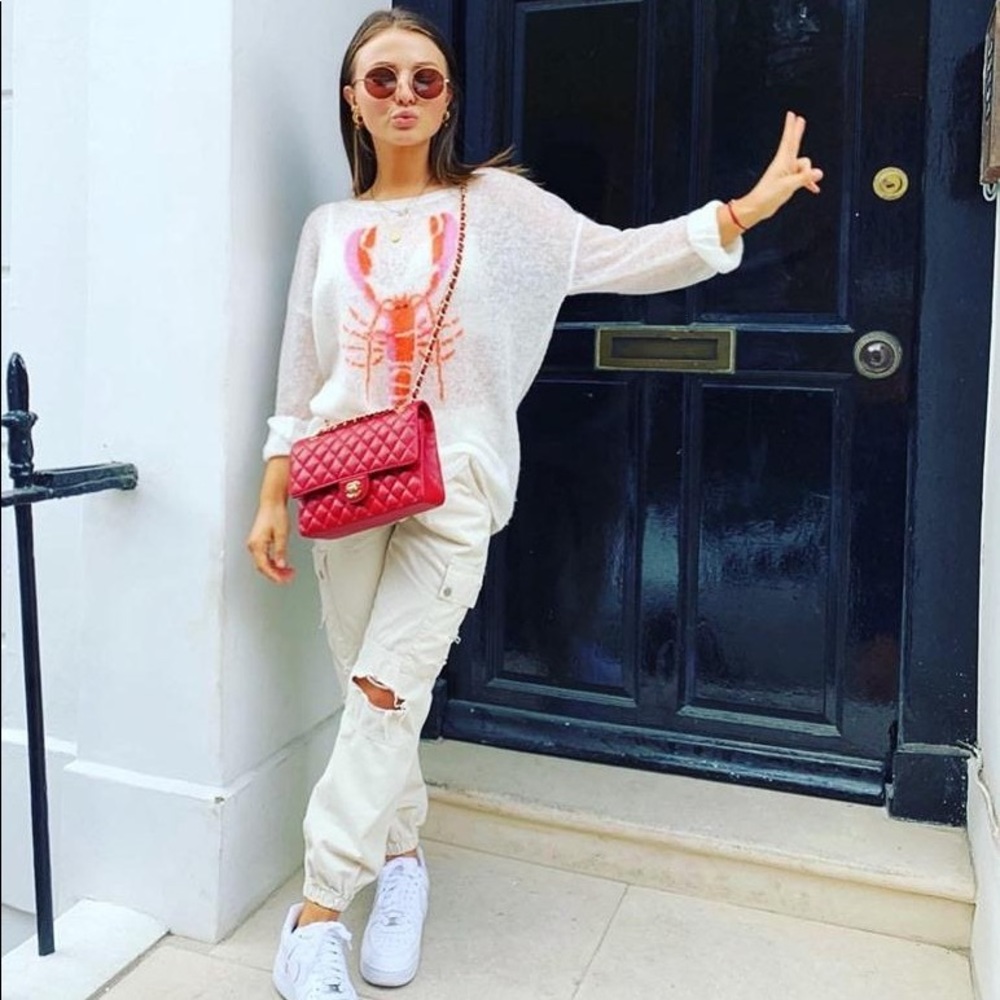 Wildfox distressed sweater